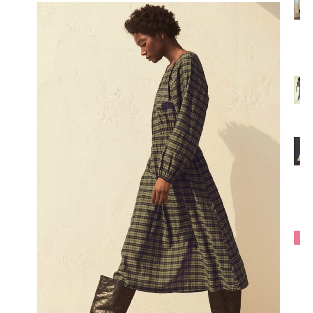 H&M Green Plaid dress ❤️❤️❤️❤️